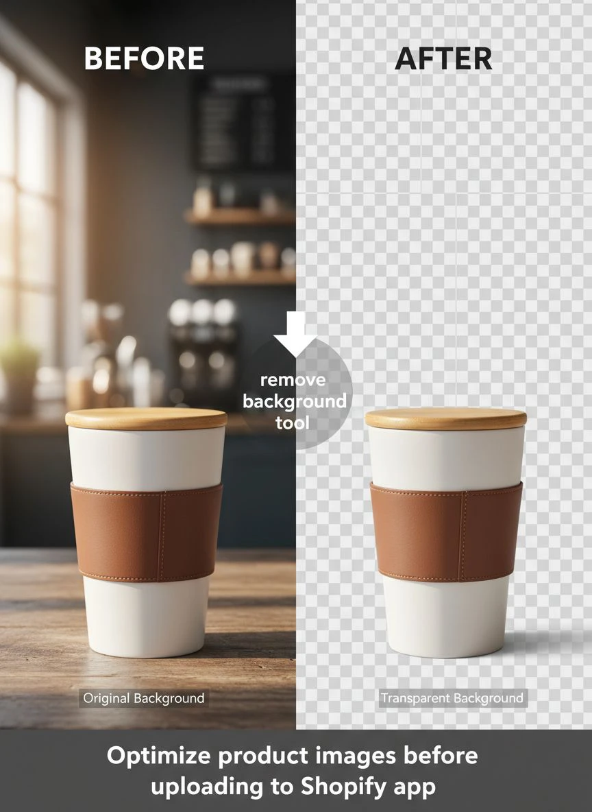 remove image background before uploading to shopify app - Professional Guide